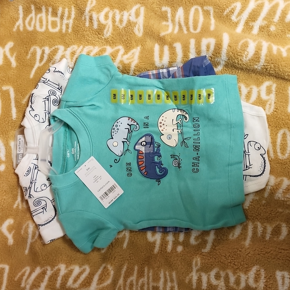Carters 3 piece size 6 month